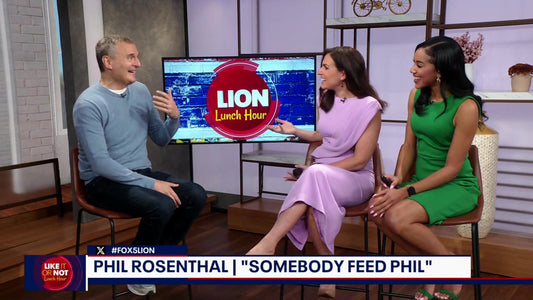 Chef Jamie G & Phil Rosenthal on Fox 5 – Stories, Flavor & Inspiration
